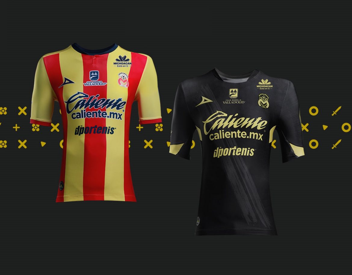 Camisas do Monarcas Morelia 2018-2019 Pirma