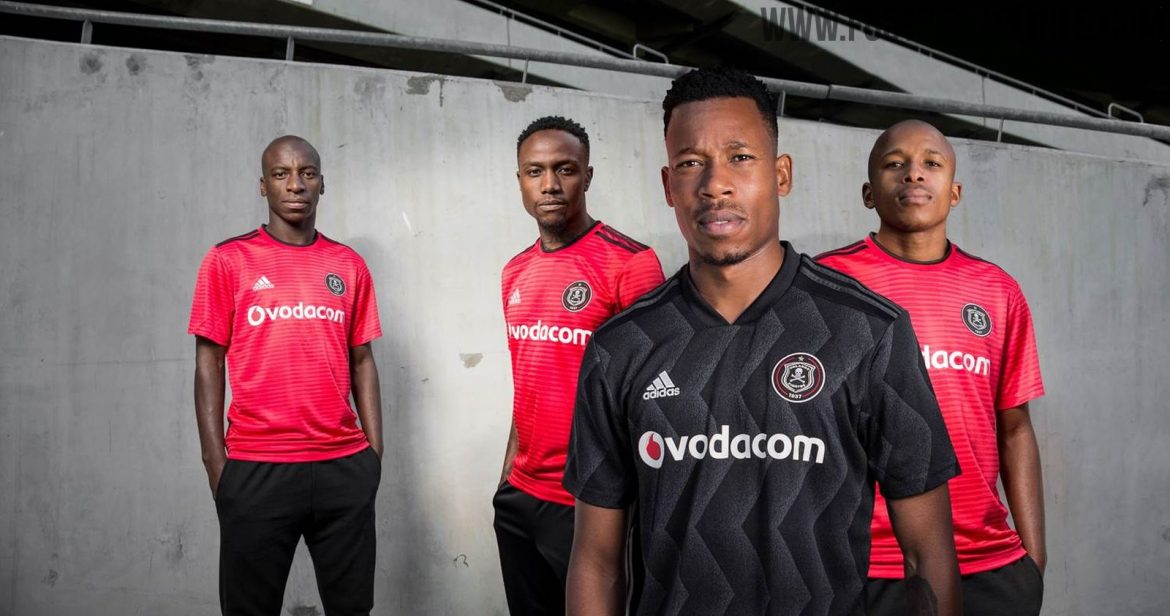 Camisas do Orlando Pirates 2018-2019 Adidas