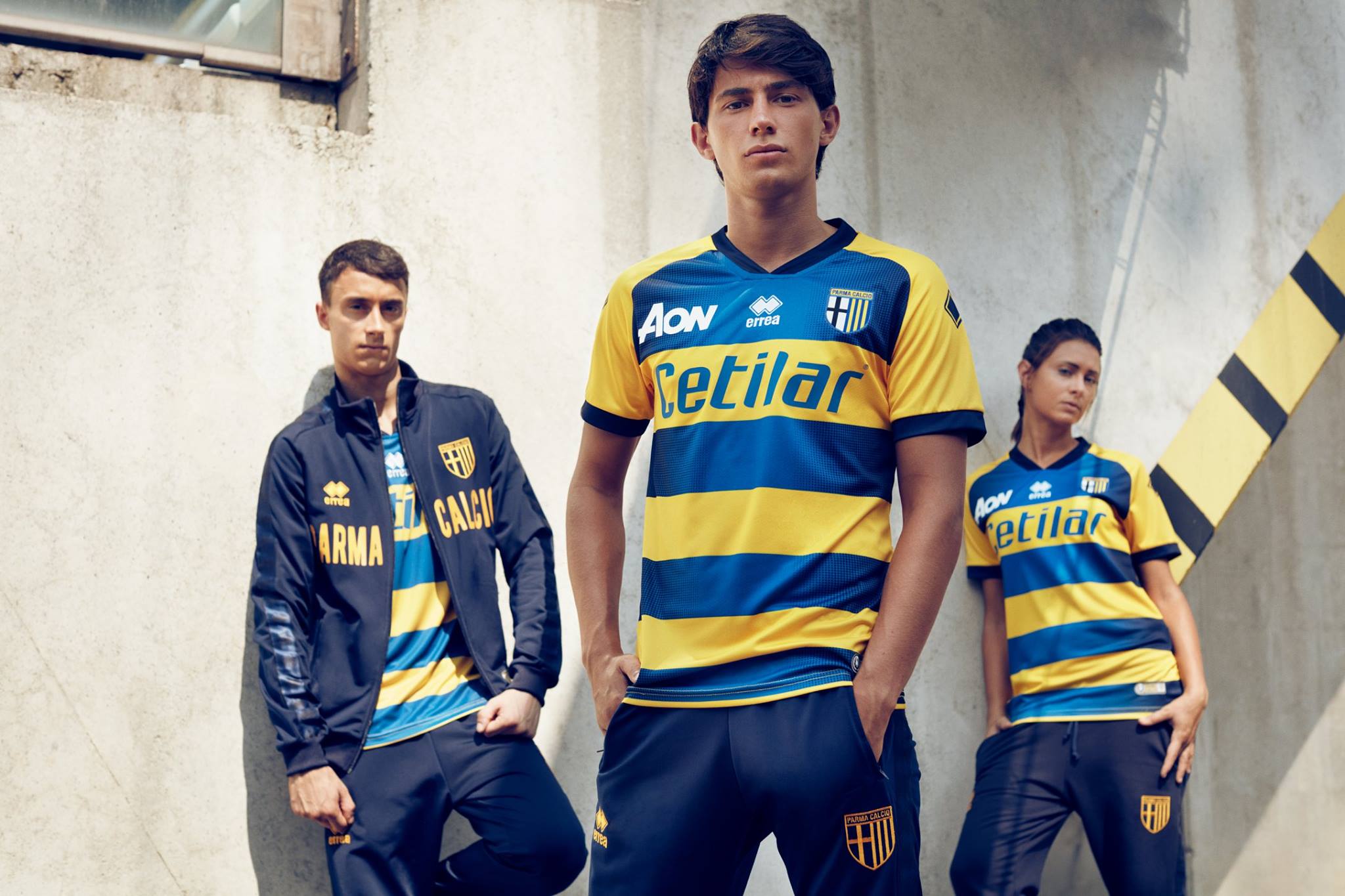 Camisetas Erreà del Parma Calcio 1913 2015/16