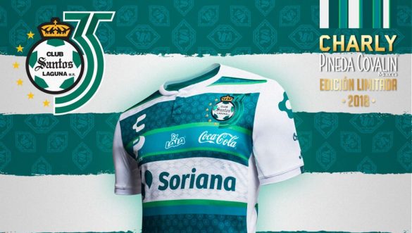 Terceira camisa do Santos Laguna 2018-2019 Charly