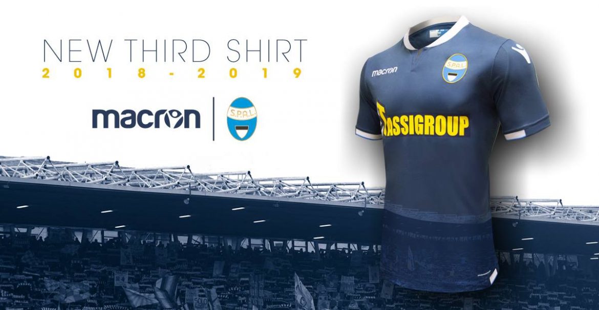 Terceira camisa do Spal 2018-2019 Macron
