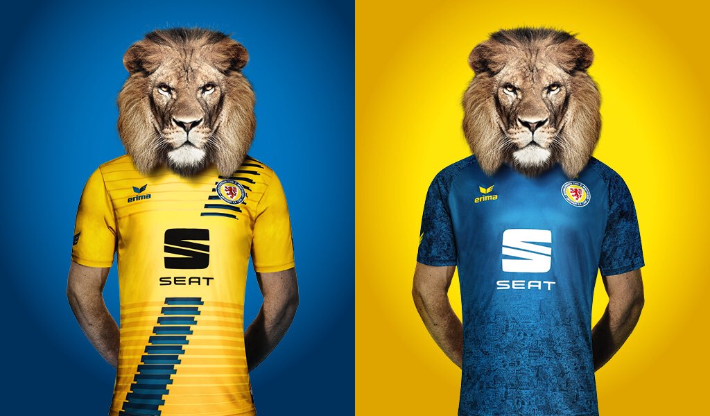 camisas do Eintracht Braunschweig 2018-2019 Erima abre