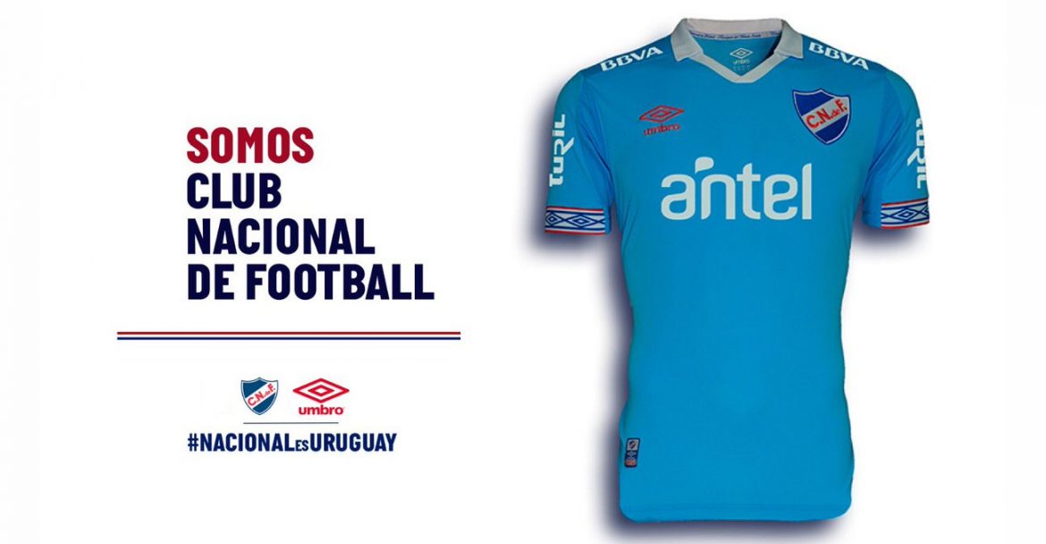 Camisa celeste do Club Nacional 2018-2019 Umbro