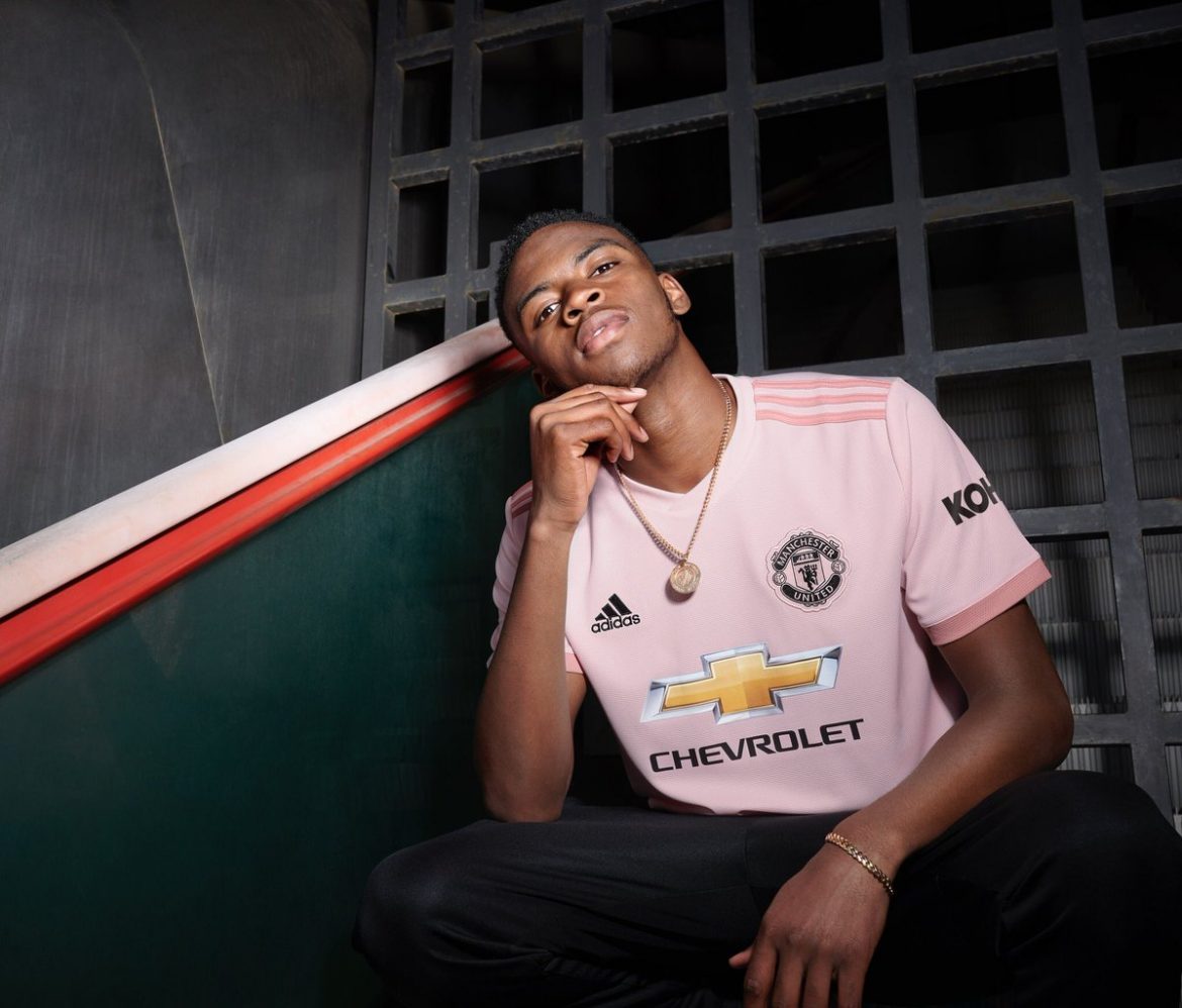 Camisa reserva do Manchester United 2018-2019 Adidas