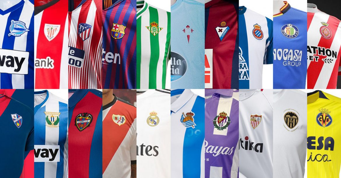 Camisas da La Liga 2018-2019