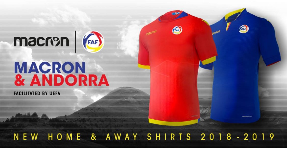 Camisas de Andorra 2018-2019 Macron Camisas de Andorra 2018-2019 Macron