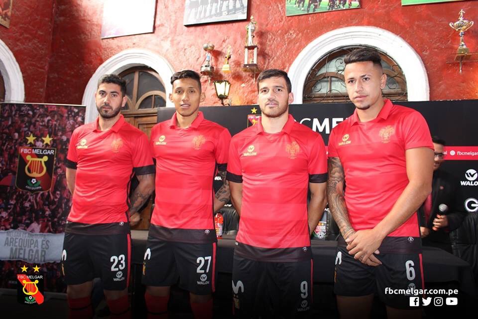 Camisas do FBC Melgar 2018-2019 Walon