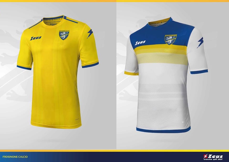 Camisas do Frosinone 2018-2019 Zeus