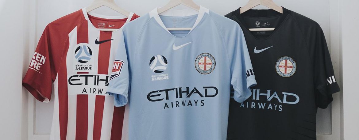 Camisas do Melbourne City 2018-2019 Nike