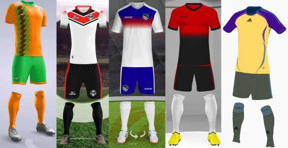 Simuladores de Uniformes de Futebol