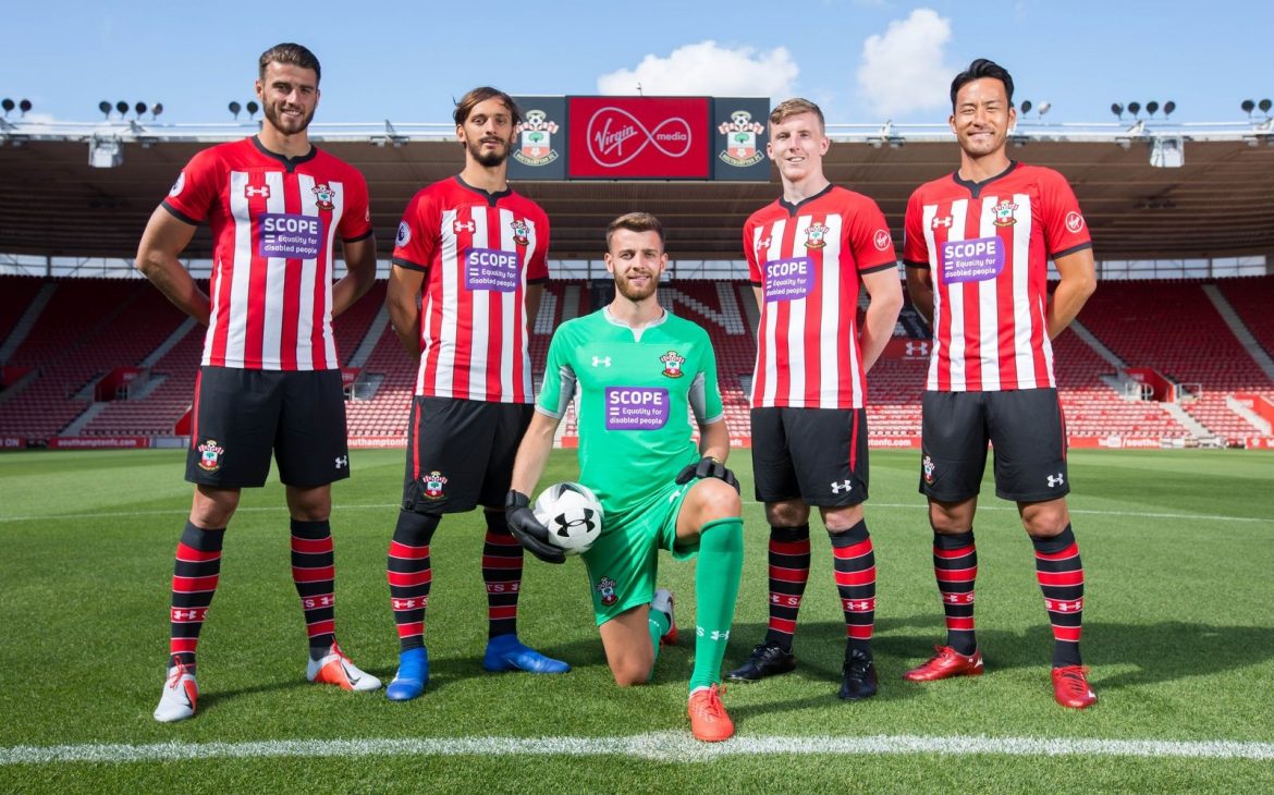 Southampton irá estampar marca da Scope em sua camisa