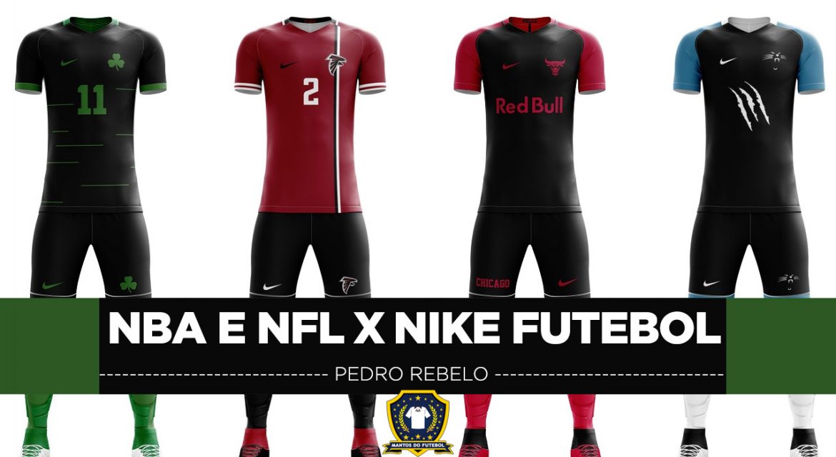 Leitor MDF: Camisas de futebol de times da NBA e NFL Nike (Pedro Rebelo)