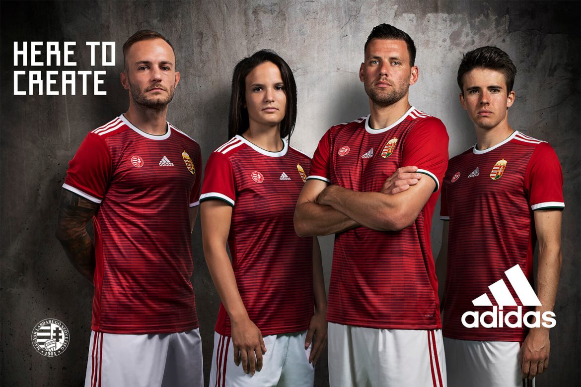 Camisas da Hungria 2018-2019 Adidas