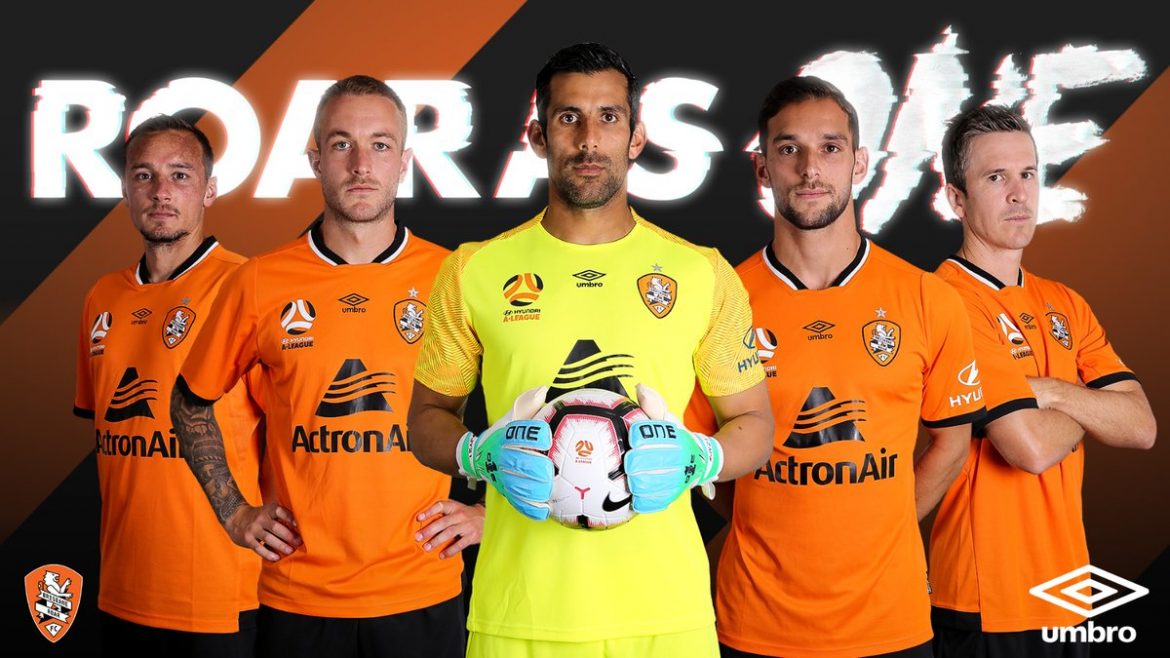 Camisas do Brisbane Roar 2018-2019 Umbro