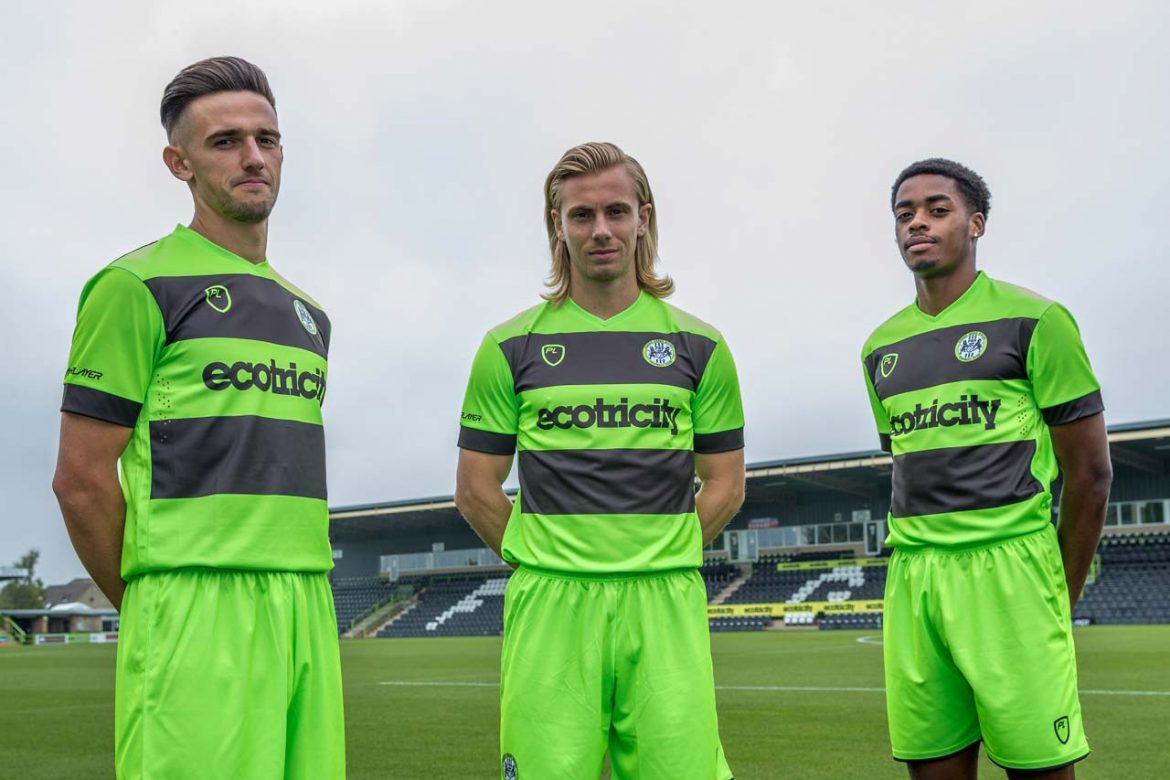 Camisas do Forest Green Rovers 2018-2019 PlayerLayer Camisas do Forest Green Rovers 2018-2019 PlayerLayer