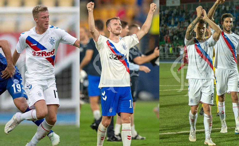 Rangers FC diferentes camisas