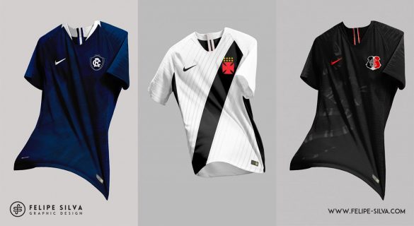 17 clubes brasileiros vestindo Nike (Felipe Silva)