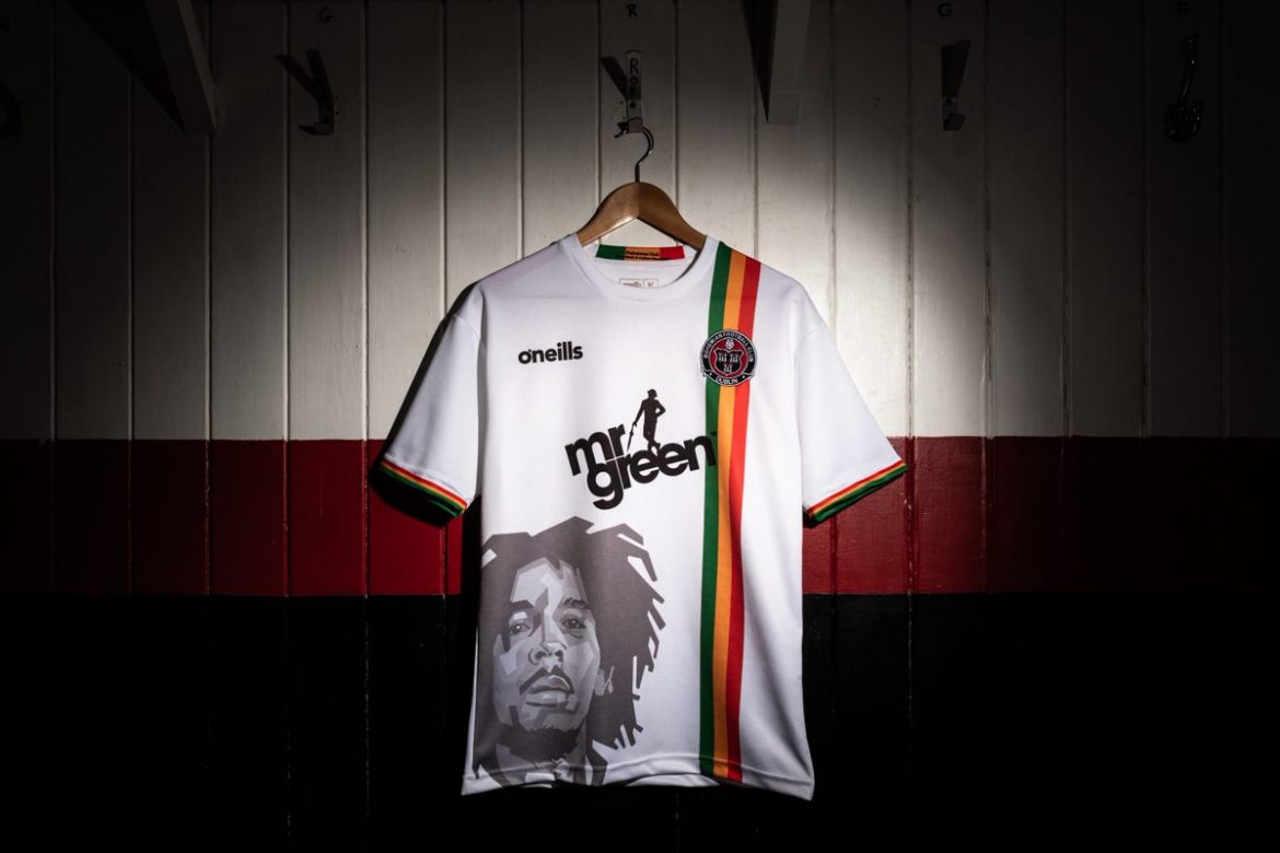 Camisa Bob Marley do Bohemian FC 2018-2019 O'Neills