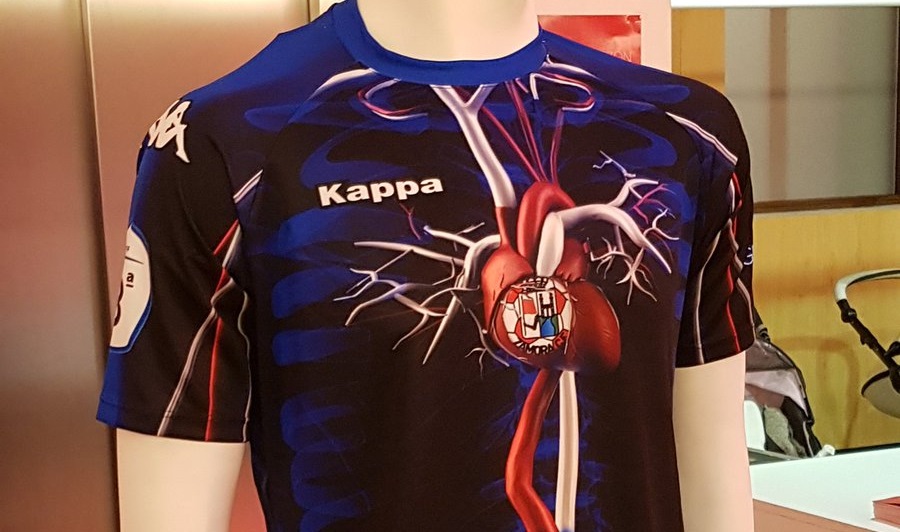 Camisa Sistema Circulatório do Zamora CF 2018-2019 Kappa