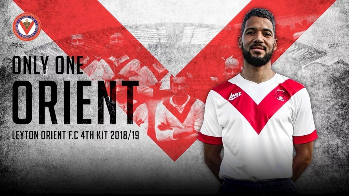 Quarta camisa do Leyton Orient 2018-2019 Avec