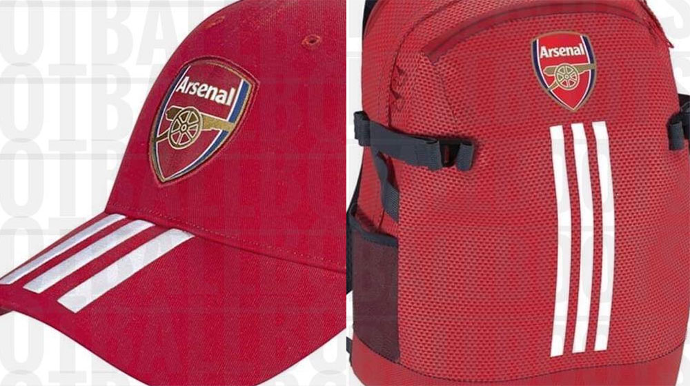 Primeiras peças da Adidas para o Arsenal tem imagens vazadas