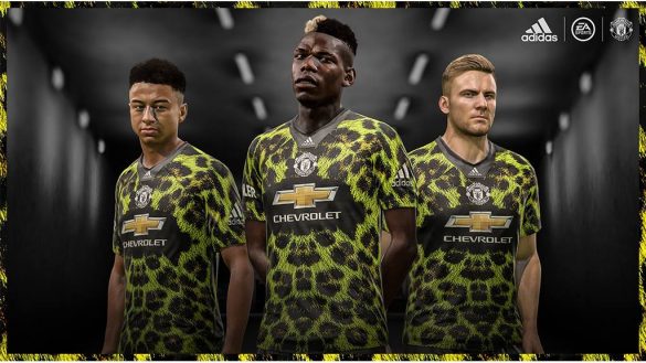 Camisa do Manchester United para o FIFA 19 Adidas EA Sports