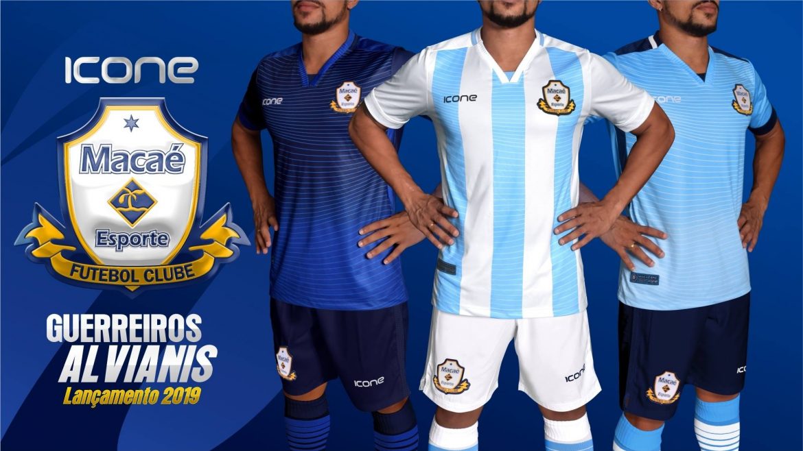 Camisas do Macaé 2019 Ícone Sports