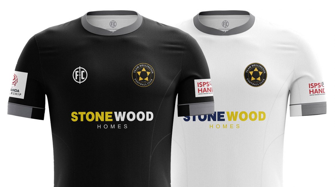 Camisas do Team Wellington 2018-2019 FC