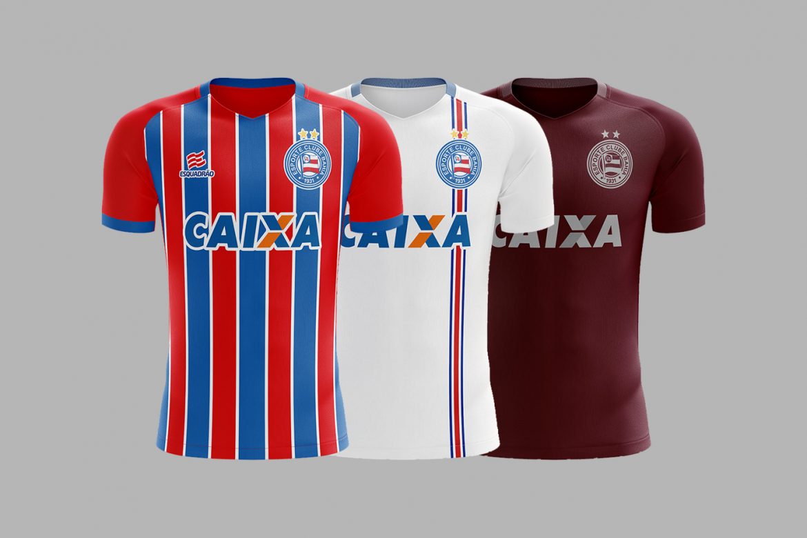 Leitor MDF Camisas do EC Bahia 2019 Esquadrão (Nathan Guandalino)