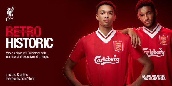 Liverpool lança nova coleção de camisas retrô