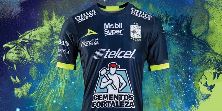 Terceira camisa do Club León 2019 Pirma