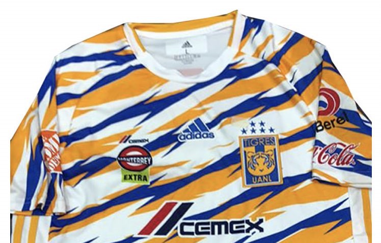 Terceira camisa do Tigres UANL 2019 Adidas
