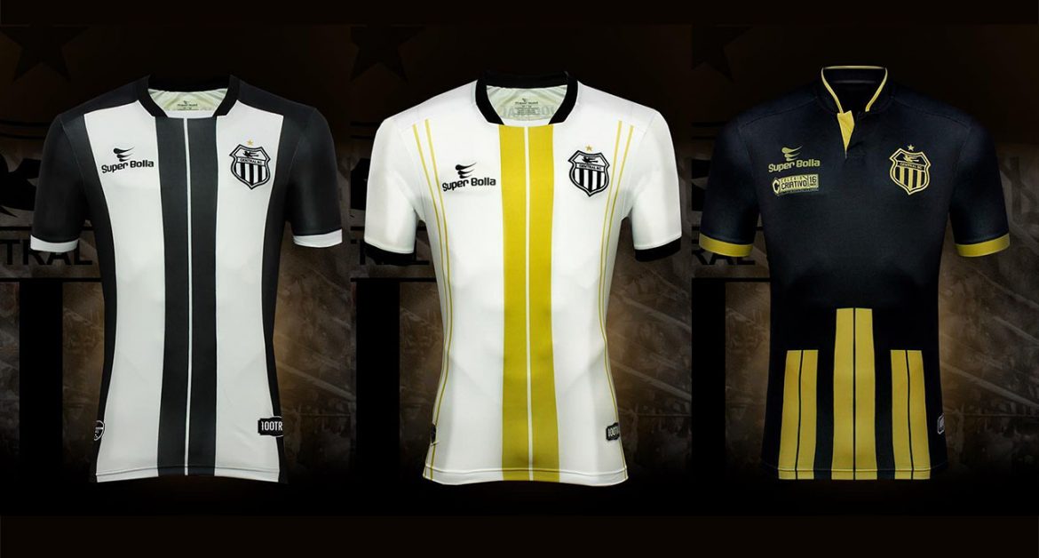 Camisas do Central de Caruaru 2019 Super Bolla abre