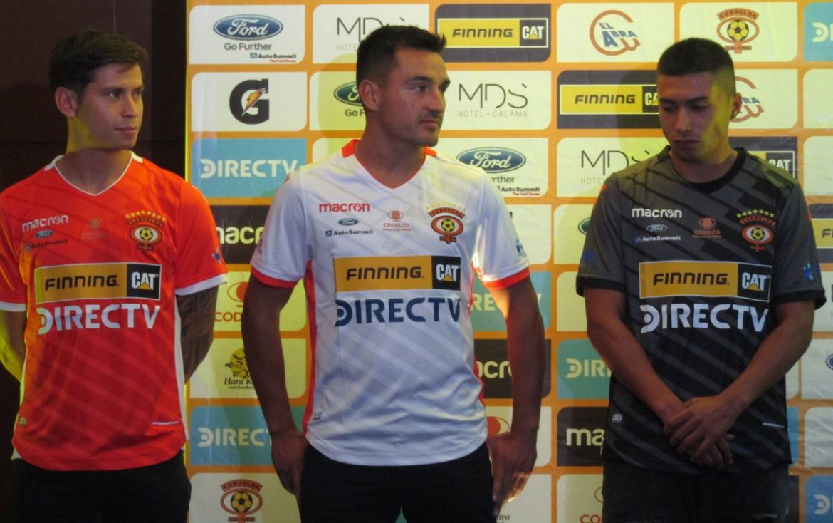 Camisas do Cobreloa 2019 Macron abre