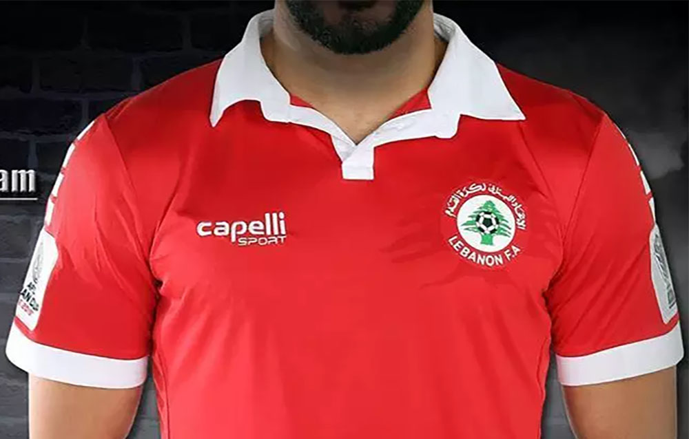 Camisas do Líbano 2019 Capelli Sport