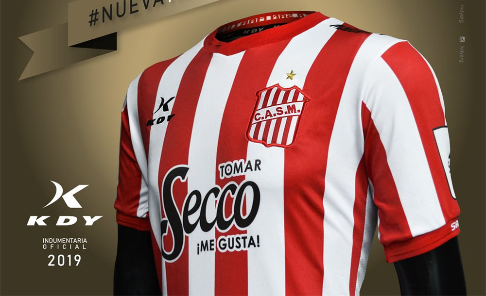 Camisas do San Martín de Tucumán 2019 KDY abre