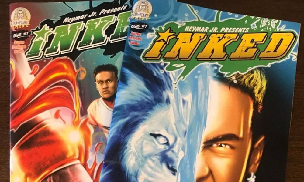 Neymar Jr. assume papel de super-herói em quadrinhos ‘Inked’ Neymar Jr. assume papel de super-herói em quadrinhos ‘Inked’