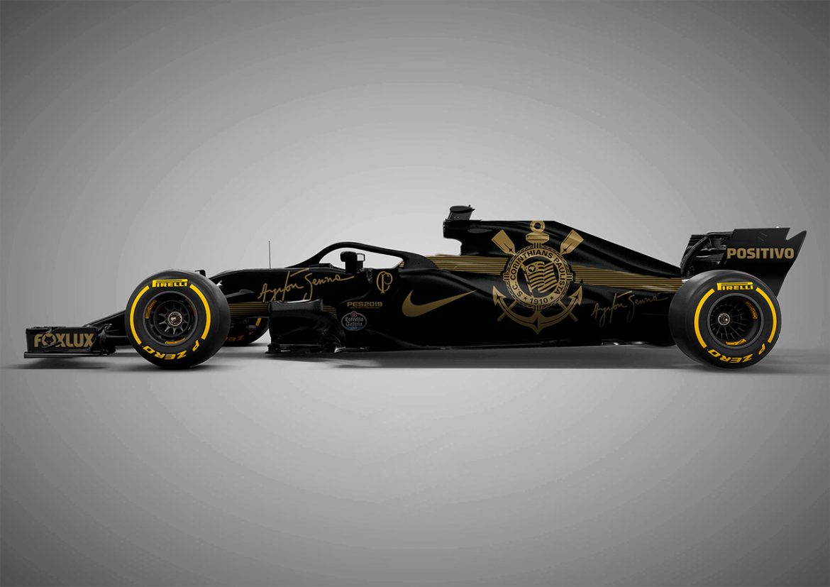 Carros de F-1 inspirados nos times do Brasileirão 2019