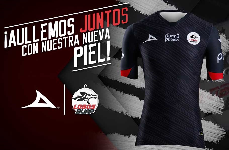 Terceira camisa do Lobos BUAP 2019 Pirma