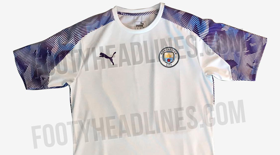 Peças de treino da PUMA para o Manchester City tem imagens vazadas
