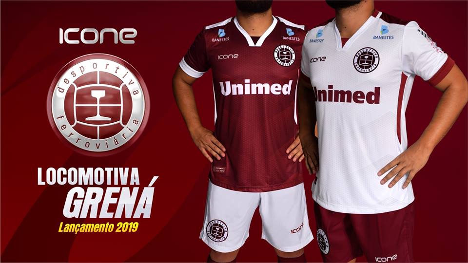 Camisas da Desportiva Ferroviária 2019 Ícone Sports (3) Camisas da Desportiva Ferroviária 2019 Ícone Sports