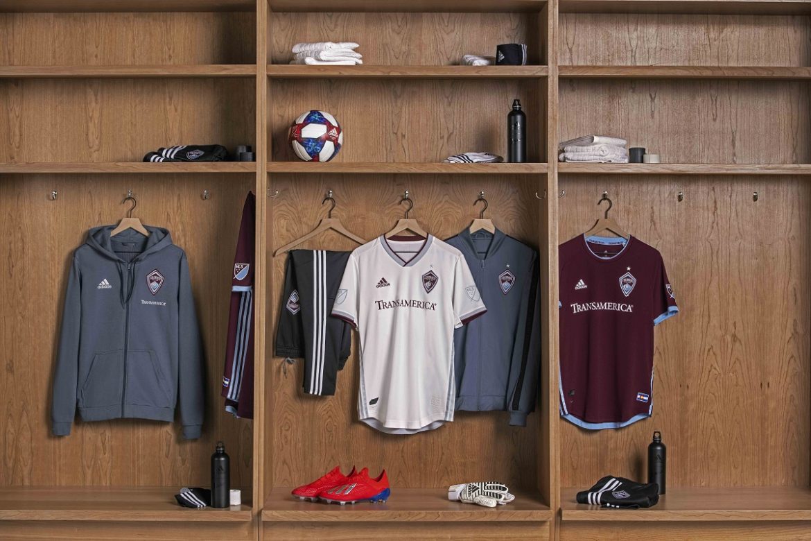 Camisas do Colorado Rapids 2019 Adidas MLS
