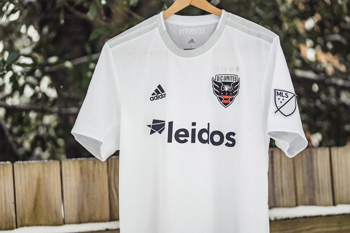 Camisas do DC United 2019 Adidas Reserva abre