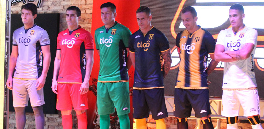 Camisas do Guaraní-PAR 2019 Saltarín Rojo (4) Camisas do Guaraní-PAR 2019 Saltarín Rojo