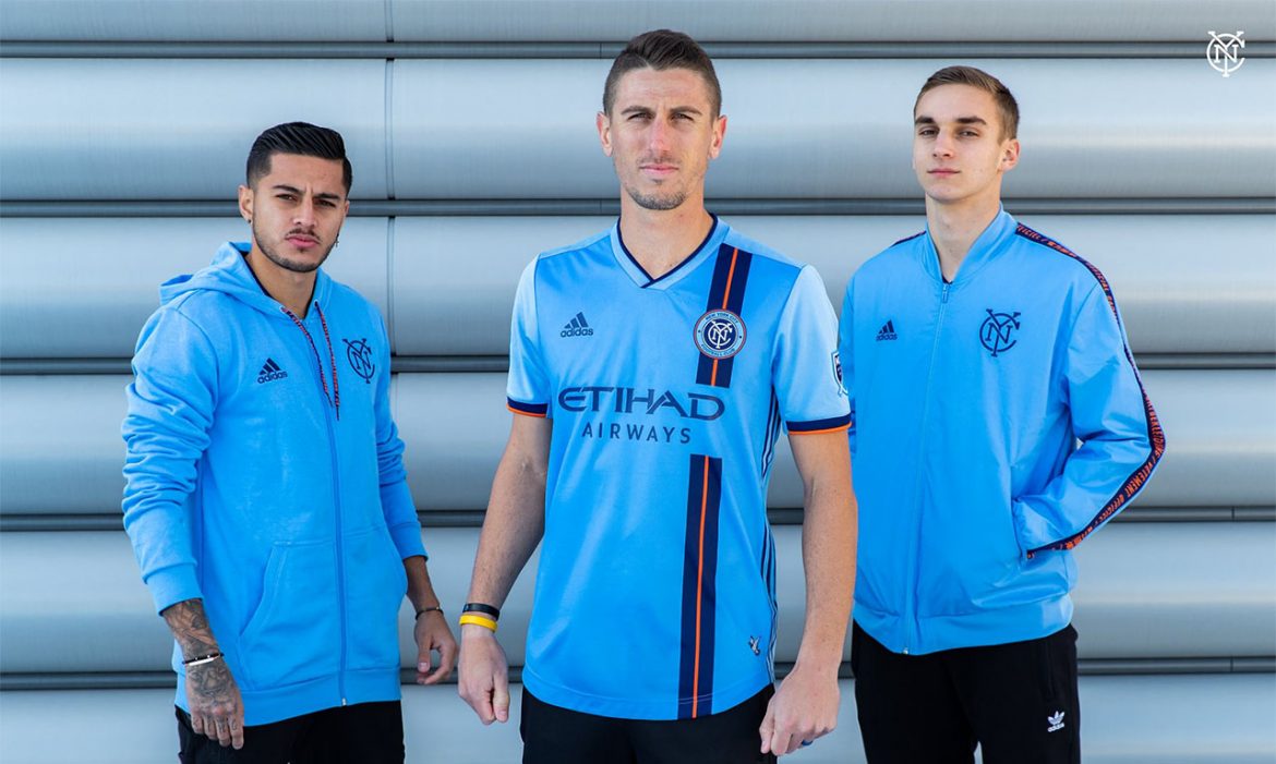 Camisas do New York City FC 2019 Adidas