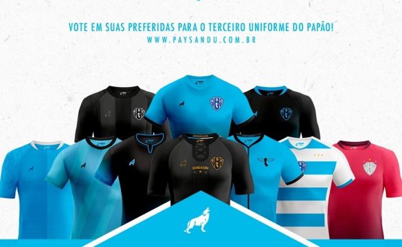 Paysandu divulga finalistas do concurso para terceira camisa 2019