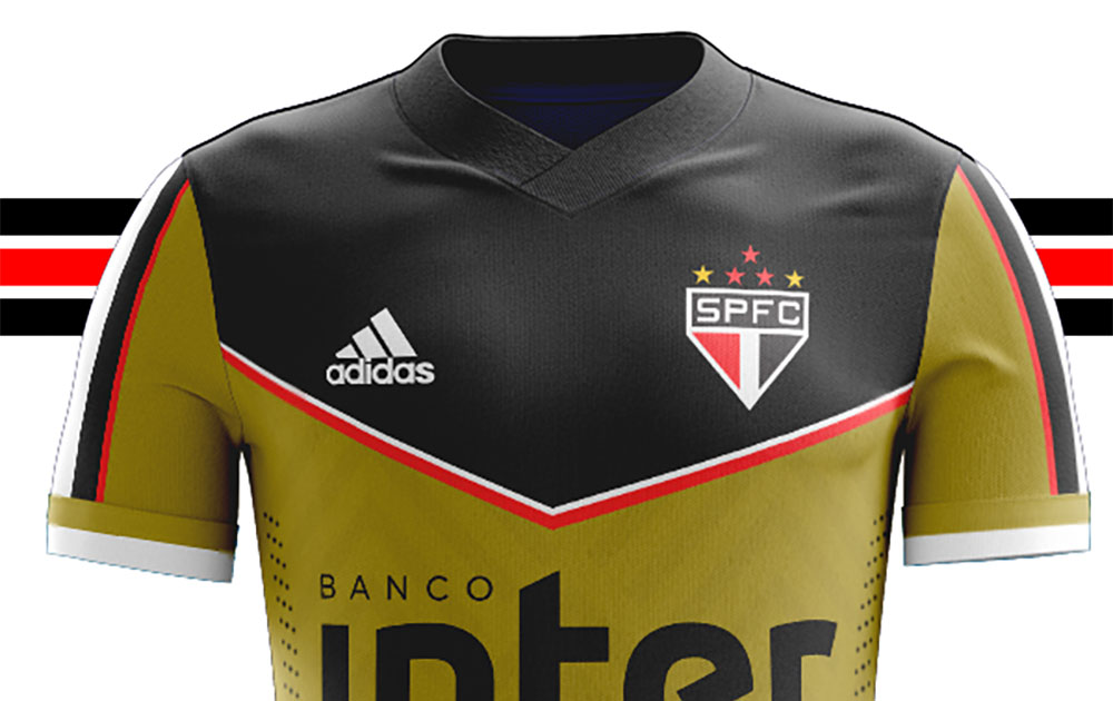 Camisa em homenagem ao Gol 100 de Rogério Ceni Adidas Camisa em homenagem ao Gol 100 de Rogério Ceni Adidas