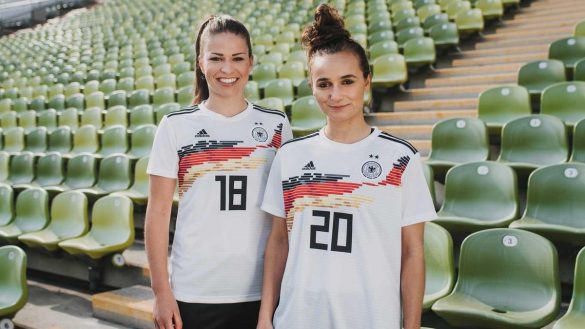 Camisas da seleção feminina da Alemanha 2019 Adidas abre