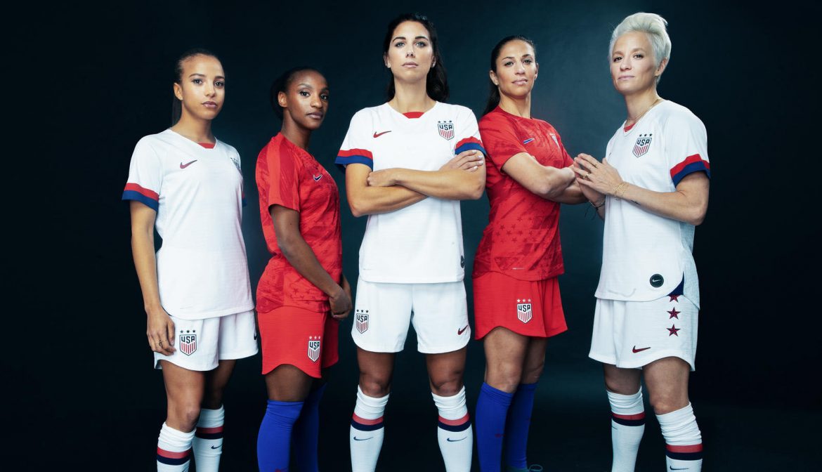 Camisas da seleção feminina dos EUA 2019 Copa do Mundo