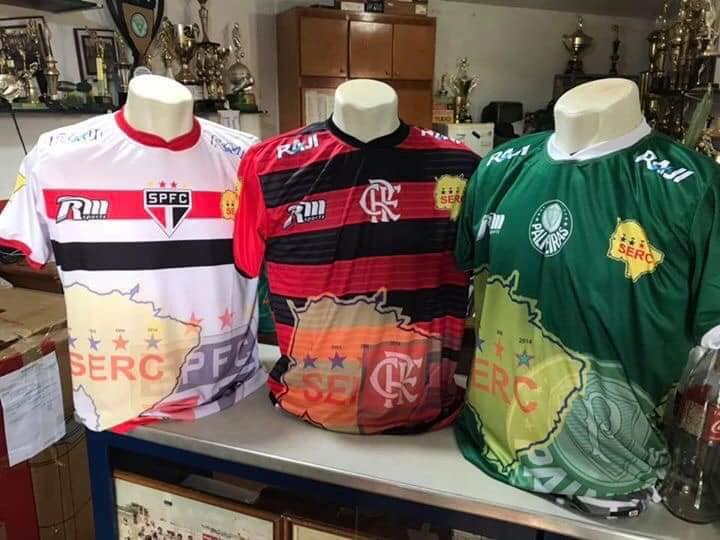 Chapadão lança linha de camisas baseadas em grandes do Brasil